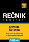 Srpsko-švedski tematski rečnik - 3000 korisnih reči