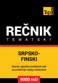Srpsko-finski tematski rečnik - 9000 korisnih reči