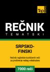 Srpsko-finski tematski rečnik - 7000 korisnih reči