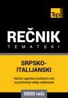 Srpsko-italijanski tematski rečnik - 5000 korisnih reči