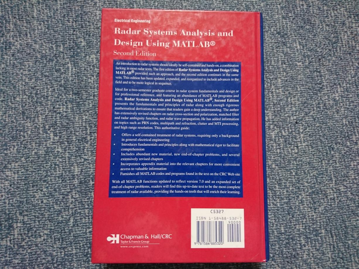 Radar Systems Analysis and Design Using Matlab Bassem R. Mahafza