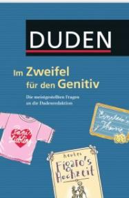 Duden - Im Zweifel für den Genitiv