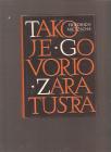 Tako je govorio Zaratustra