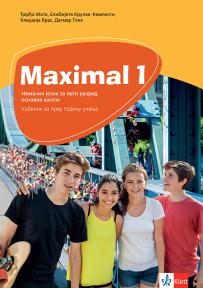 Maximal 1, nemački jezik, udžbenik za peti razred osnovne škole, sa QR kodom