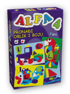 Alfa 4: Pronađi boju i oblik