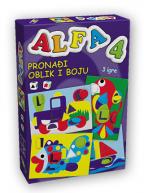 Alfa 4: Pronađi boju i oblik