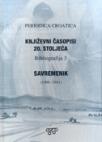 Književni časopisi 20. stoljeća - Savremenik (1906.-1941.) - Bibliografija 3 Književni časopisi 20. stoljeća - Savremenik (1906.-1941.) - Bibliografija 3