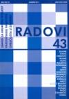 Radovi Zavoda za hrvatsku povijest FFZG-A 43 Radovi Zavoda za hrvatsku povijest FFZG-A 43
