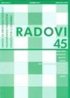 Radovi Zavoda za hrvatsku povijest FFZG-A 45 Radovi Zavoda za hrvatsku povijest FFZG-A 45