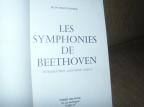 Les symphoniees de BEETHOVEN