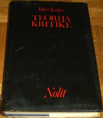 TEORIJA KRITIKE