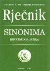 Rječnik sinonima hrvatskoga jezika Rječnik sinonima hrvatskoga jezika