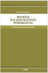 Beiträge zur kontrastiven wortbildung Beiträge zur kontrastiven wortbildung