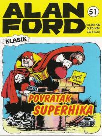 Alan Ford klasik 51 - Povratak Superhika