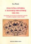 Politička oporba u banskoj Hrvatskoj 1880-1903.