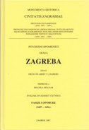 Povijesni spomenici grada Zagreba - Fasije i oporuke (1687-1696), svezak dvadeset četvrti