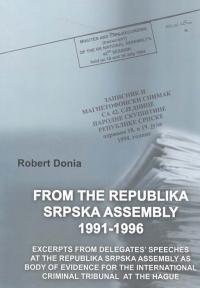Iz Skupštine Republike Srpske 1991-1996.