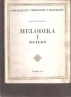 Melodika 1 - zbirka etida za solfeđo 