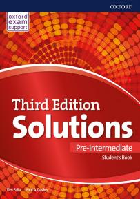 Solutions 3rd edition Pre-intermediate, udžbenik za prvi razred srednje škole