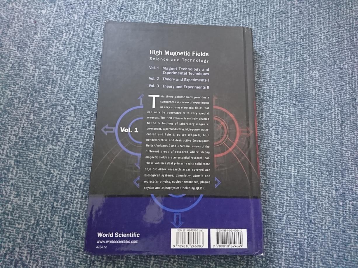 High Fields Science and Technology Fritz Herlach, Noboru