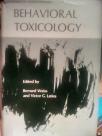 BEHAVIORAL TOXICOLOGY