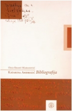 Bibliografija Katarine Ambrozić