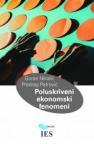 Poluskriveni ekonomski fenomeni Poluskriveni ekonomski fenomeni