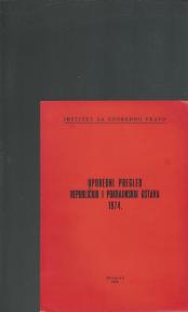 Uporedni pregled republičkih i pokrajinskih ustava 1974