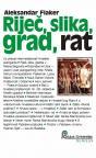 Riječ, slika, grad, rat Riječ, slika, grad, rat