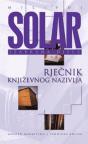 Rječnik književnog nazivlja Rječnik književnog nazivlja