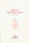 Državna geodetska uprava 1847.-1963. - Inventar