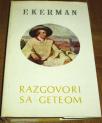 RAZGOVORI SA GETEOM U POSLEDNJIM GODINAMA NJEGOVA ŽIVOTA