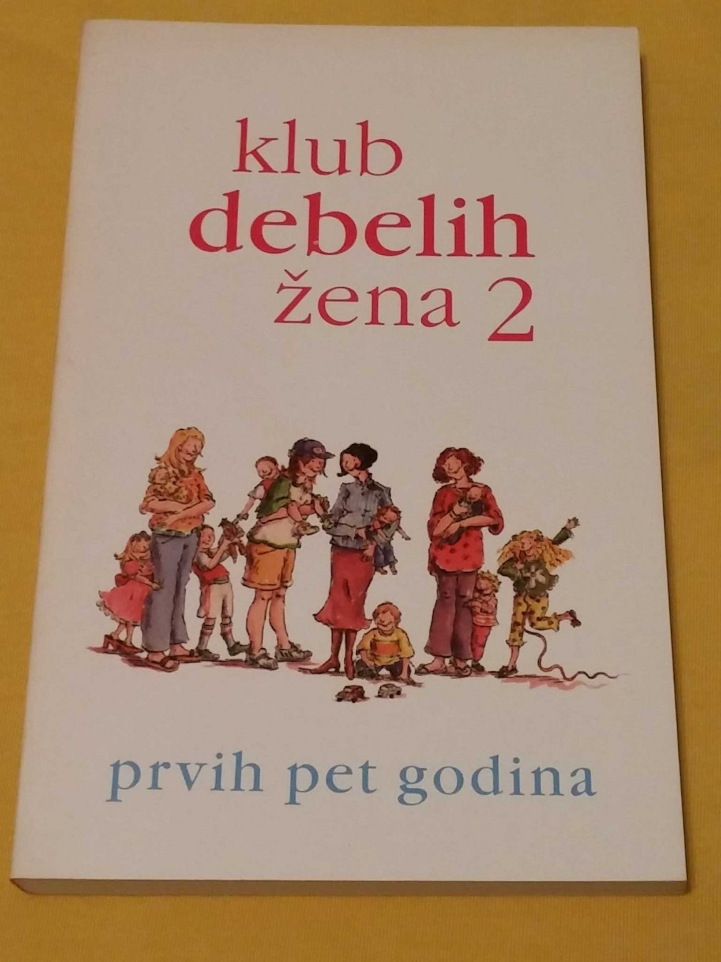 KLUB DEBELIH ŽENA 2 PRVIH PET GODINA grupa autora knjiga