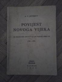 Povjest novog vijeka od Francuske revolucije do Pariske komune 1789-1870	