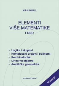 Elementi više matematike I deo