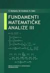 Fundamenti matematičke analize III Fundamenti matematičke analize III
