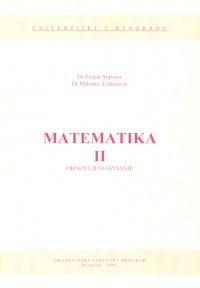 Matematika II - Obnovljeno izdanje Matematika II - Obnovljeno izdanje