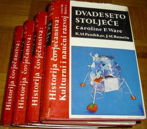 HISTORIJA ČOVJEČANSTVA : KULTURNI I NAUČNI RAZVOJ - DVADESETO STOLJEĆE 1-4            