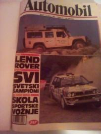 AUTOMOBIL -Ukoriceni casopisi iz 1989 od broja 27 do 52