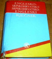 ENGLESKO-SRPSKOHRVATSKI i SRPSKOHRVATSKO-ENGLESKI RJEČNIK