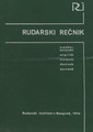 Rudarski rečnik