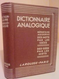 DICTIONNAIRE ANALOGIQUE