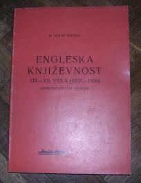 Engleska književnost XIX - XX veka (1832 - 1950)	