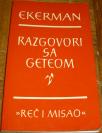 RAZGOVORI SA GETEOM POSLEDNJIH GODINA NJEGOVA ŽIVOTA