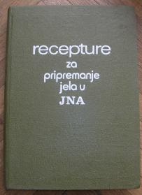 Recepture za pripremanje jela u JNA