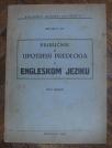 Priručnik o upotrebi predloga u engleskom jeziku 	