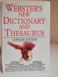 WEBSTER S NEW DICTIONARY AND THESAURUS