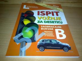 ISPIT VOŽNJE ZA DESETKU SAOBRAĆAJNI BUKVAR   2025.godina  ,  najnovije➡️ ➡️