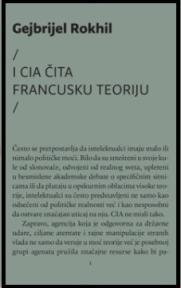 I CIA čita francusku teoriju