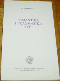 SEMANTIKA I PRAGMATIKA REČI 